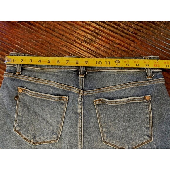 Judy Blue Cutoff Denim Shorts Lucas High Rise Womens Size XL - Picture 10 of 13